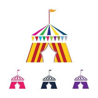 circus logo vector