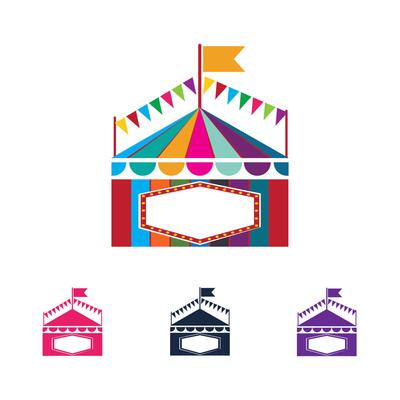 circus logo vector