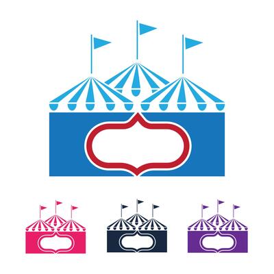 circus logo vector