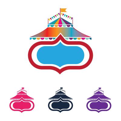 circus logo vector