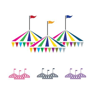 circus logo vector