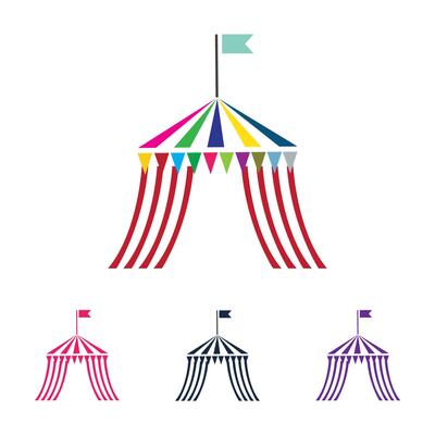 circus logo vector