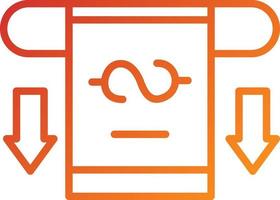Withdraw Icon Style vector