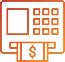 Atm Icon Style vector