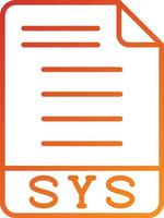 SYS Icon Style vector