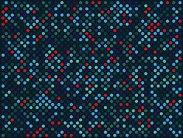 Vector abstract background from colored dots, circles. Pattern of simple geometric shapes, wallpaper