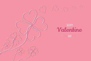 Valentine day concept vector