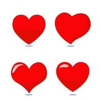 Heart vector clip art design