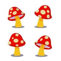 Mushroom vector clip art design