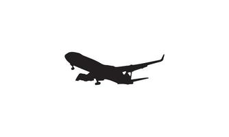 airplane vector illustration design black and white