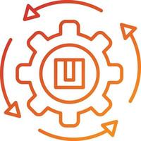 Automation Icon Style vector