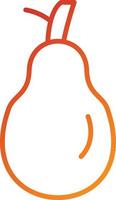 Pear Icon Style vector