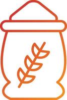 Wheat Icon Style vector