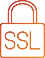 Ssl Icon Style vector