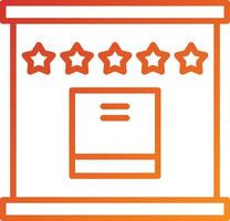 Design Rating Icon Style vector