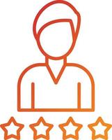 Customer Icon Style vector