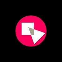 abstract modern simple flat symbol vector