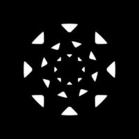 abstract modern symbol flat technology vector