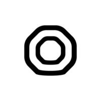abstrcact flat symbol modern simple vector
