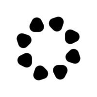 abstract modern symbol flat technology vector