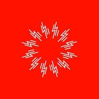 abstrcact flat symbol modern simple vector
