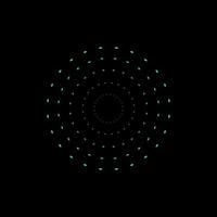 abstract modern symbol flat technology vector