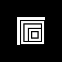 abstract modern simple flat symbol vector