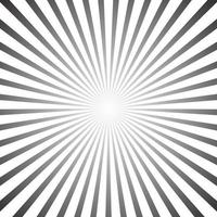 Star, round element, halftone rays isolated on white background. Black logo. Geometric shape. vector