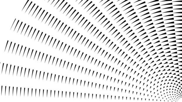 Triangular halftone background. Geometrical black and white card. vector
