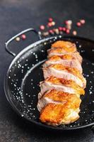 duck breast fried poultry meat second course healthy food fresh portion