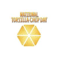 gráfico vectorial del día nacional de la tortilla bueno para la celebración del día nacional de la tortilla. diseño plano. diseño de volante. ilustración plana.