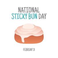 Sticky Bun Vector Art, Icons, and Graphics for Free Download