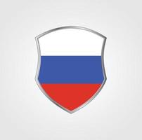 Russia Flag Design vector