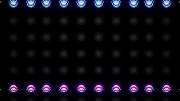 Shining Multiple Circle Pattern Neon Light video