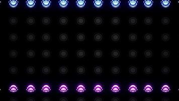 Shining Multiple Circle Pattern Neon Light video