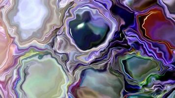 Abstract textured multicolored liquid background. video