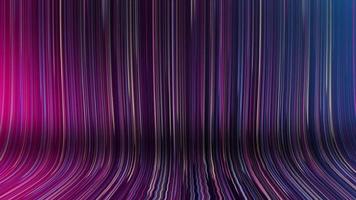 mouvement rayé avec fond de couleurs rose violet et bleu. abstrait et concept de gradient. vidéo de séquences graphiques en mouvement full hd video