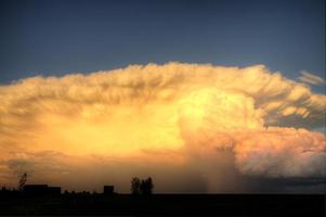 Prairie Storm Clouds photo