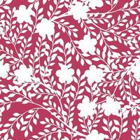 Abstract Elegance seamless floral pattern background vector