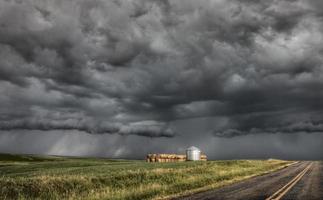 nubes de tormenta saskatchewan foto