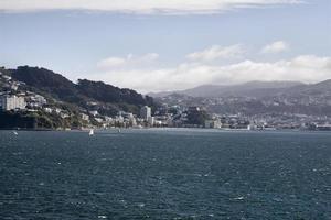 ferry ver wellington nueva zelanda foto