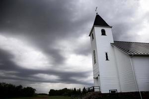 pradera nubes de tormenta canadá foto