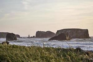 Sunset Bandon Oregon photo