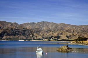 Lake Hawea New Zealand photo