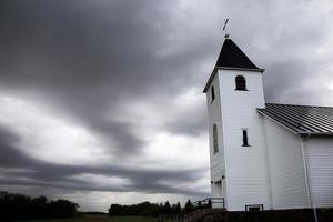 pradera nubes de tormenta canadá foto