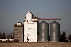 elevador de granos saskatchewan foto