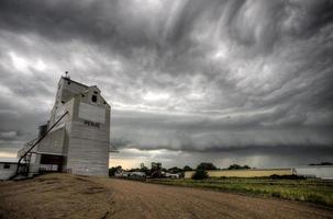 nubes de tormenta saskatchewan foto