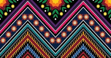 ethnic pattern design for clothes vector