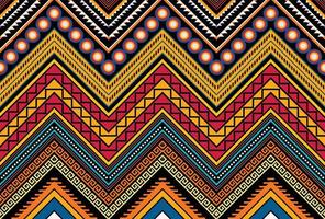 ethnic pattern design for clothes vector
