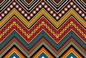 ethnic pattern design for clothes vector